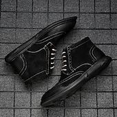 economico Stivaletti alla caviglia-stivaletti brogue in pelle scamosciata grigia da uomo, scarpe eleganti retrò con lacci, casual, per abbigliamento business e casual elegante