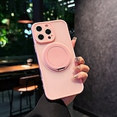 Недорогие Чехлы для iPhone-телефон Кейс для Назначение iPhone 17 Pro Max 17 Air i16 15 14 Pro Max Plus 13 Pro Max Кейс на заднюю панель Поддержка беспроводной зарядки Откидная подножка Защита от удара Ретро ПК