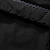 abordables Gilet Puffer pour Homme-Homme Gilet matelassé Gilet Vacances Quotidien Date Mode Occasionnel Hiver Avec Poches Polyester Chaud Confortable Couleur Unie Fermeture éclair Col montant Coupe régulière Noir Gris Gilet