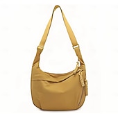 levne úschovna zavazadel a cestování-Dámská módní jednobarevná nylonová crossbody kabelka hobo, vodotěsná, lehká, ležérní, taška přes rameno, stylová, vysoce kvalitní, odolná, moderní, každodenní kabelka