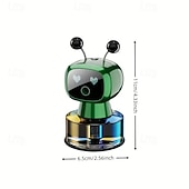 abordables Colgantes y ornamentos para coche-Ambientador inteligente para coche con robot, diseño de carga USB, cuatro configuraciones de intensidad de fragancia, accesorio ideal para coche y regalo perfecto.