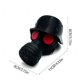 levne Sníženo na 30 $-Krytka pro tažné zařízení přívěsu, zábavná plynová maska na helmu a kryt na tažné zařízení přívěsu, ochranná krytka pro tažné zařízení přívěsu, doplňky pro dekoraci auta pro tažné zařízení