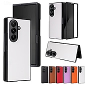 economico Cover Samsung-telefono Custodia Per Samsung Galaxy Piegatura a Z 7 Z Fold 6 Z Fold 5 Z Fold 4 Copertura Posteriore Resistente agli urti Retrò TPU Pelle PU
