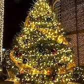 economico Striscie luci USB-4 pezzi 10 m/33 piedi 100 fasci di luci a LED per Halloween Natale San Valentino festa di nozze stringa di luci in filo di rame per interni ed esterni spina USB telecomando a 8 funzioni IP44