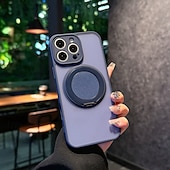 Недорогие Чехлы для iPhone-телефон Кейс для Назначение iPhone 17 Pro Max 17 Air i16 15 14 Pro Max Plus 13 Pro Max Кейс на заднюю панель Поддержка беспроводной зарядки Откидная подножка Защита от удара Ретро ПК