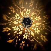 economico Luci paesaggistiche-1 pz 45cm luce solare da esterno a sospensione a forma di mongolfiera, luce di proiezione in ferro cavo, colibrì, fungo, cortile, giardino, terrazza, balcone, lanterna decorativa, luce da paesaggio