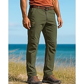 preiswerte Unterteile-Herren Abzippbare Hosen Wanderhosen Softshellhosen Frühling Herbst Außen Normale Passform Wasserdicht Winddicht Unterteile Tasche Schwarz Armeegrün Camping / Wandern Laufen S M L XL XXL