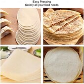 economico Utensili da cucina-macchina per tortillas manuale in lega di alluminio, modellatrice per pasta di mais, utensile per pancake, gadget da cucina per cucinare in casa