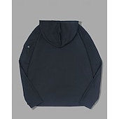 cheap Basic Hoodies-Men&#039;s Hoodie Button Up Hoodie Black White Army Green Navy Blue Khaki Hooded Plain Drawstring Sports &amp; Outdoor Daily Holiday Polyester Streetwear Basic Casual Spring Fall Clothing Apparel Hoodies