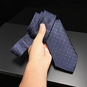 economico Cravatte e papillon da uomo-Per uomo Cravatte Classico Strisce e Quadri Serata Formale Data Festa &amp; Sera
