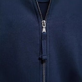 abordables Sudaderas Básicas_-Hombre Sudadera Sudadera con cremallera completa Negro Azul Marino Caqui Gris Claro Gris Oscuro Cuello Alto Plano Retazos Deporte Casual Diario Ropa de calle Fresco Ropa deportiva Primavera &amp; Otoño