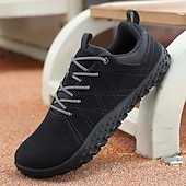 abordables Baskets-Baskets décontractées marron pour homme avec semelle antidérapante – Chaussures de sport d&#039;extérieur confortables pour la marche, la randonnée et le quotidien