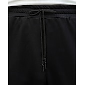 Men's Sweatpants Tear Away Pants Flared Pants Trousers Drawstring Pocket Elastic Waist Plain Comfort Sports Outdoor Daily Fashion Casual Black Micro-elastic cheap Straight Leg-Men's Sweatpants Tear Away Pants Flared Pants Trousers Drawstring Pocket Elastic Waist Plain Comfort Sports Outdoor Daily Fashion Casual Black Micro-elastic
