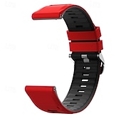 baratos Pulseiras de relógio Samsung-Pulseiras de Relógio para Samsung Galaxy Watch Ultra 47mm, Watch 8 Classic 46mm, Watch 6 Classic 47mm, Watch 5 Pro 45mm, Watch 4 Classic 47mm Aço Inoxidável Silicone Substituição Alça Dois tons