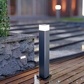 baratos luzes de parede ao ar livre-Luzes de gramado externas IP55, modernas, à prova d&#039;água, LED, caminho, lâmpadas de jardim, quintal externo, luminárias de chão externo para deck, varanda, entrada de automóveis, caminho, luzes de