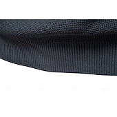 billige Herre Elite Genser og Cardigans-Herre Pullover genser Vaffelstruktur Strikke Crewneck عادي Crew-hals Årgang Kul Skole Feriereise Klær Raglan Ermer Vår Høst Mørk Marineblå Kakifarget S M L