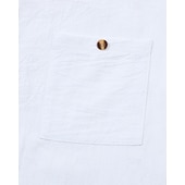 economico Camicie Popover da Uomo-Per uomo Camicia Camicia popover Camicia Estiva Camicia casual Camicia da Spiaggia Nero Bianco Giallo Blu marino Azzurro cielo Manica Lunga Semplice Colletto alla coreana Vacanza Camicia hawaiana