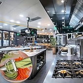 رخيصةأون أدوات وأجهزة المطبخ-مقشرة خضراوات من الفولاذ المقاوم للصدأ قطعتين &amp;قطاعة – أداة مطبخ متعددة الأغراض للبطاطس والفواكه &amp;أكثر من ذلك، قطاعة ذات شفرة حادة لتحضير الوجبات، مثالية لعيد الشكر &amp;هدية عيد الميلاد