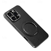 Χαμηλού Κόστους iPhone Θήκες-τηλέφωνο tok Για iPhone 17 Pro Max 17 Air 16 Pro Max Plus 16 Πίσω Κάλυμμα με βάση στήριξης Ανθεκτική σε πτώσεις Ρετρό TPU PU δέρμα