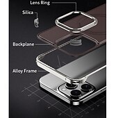economico Cover per iPhone-telefono Custodia Per iPhone 17 Pro Max 17 Air 16 Pro Max Plus 15 Pro Max Plus Copertura Posteriore Supporta la Ricarica Wireless Resistente agli urti Retrò TPU Pelle PU