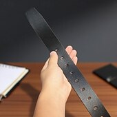 billiga Herrbälten-Herr Skärp Midjebälte Svart 8 PU läder Legering Modernt Modernt Enfärgad / vanlig färg Semester Dagliga kläder Ledigt / vardag