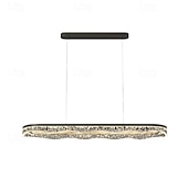 cheap Chandeliers-Island Design Pendant Light 100cm Metal Modern Style Metal Island Electroplated Painted Finishes Modern Island