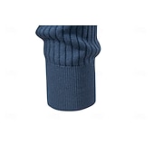 abordables Pulls et cardigans élites pour hommes-Homme Pull Tricoter Tunique Boutons Couleur Unie Henley ancien Quotidien École Maison Vêtement Tenue Printemps Automne Noir Rouge Bordeaux S M L