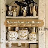 cheap Collectible Figurines-Clip-On Flameless Candle Lights LED Cone-Shaped Festival Clip Candle Flickering Clip-On Taper Candle Stick with Removable Clips for Holiday Home Garden and Wedding Parties