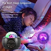 baratos luzes do projetor de galáxia estrela-Projetor de galáxia, projetor de estrelas para quarto, projetor de luzes noturnas de planetas com controle remoto &amp;Alto-falante Bluetooth com sistema solar múltiplo, projetor para crianças, luzes