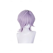 preiswerte Anime Perücken-Dämonenjäger Kostüm Perücke Sajaboy Mystery Jinu Abby Cosplay Perücken Halloween Cosplay Haar