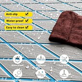 baratos Materiais de Construção-piso de espuma eva de alta qualidade para barcos - resistente a raios ultravioleta, antiderrapante, resistente à sujeira, fácil de limpar e instalar, perfeito para todos os tipos de barcos, proteção