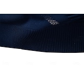 billige Herre Elite Genser og Cardigans-Herre Pullover genser Strikke Vanlige topper Jacquard Knapper Helfarge Polokrage Elegant Årgang Skole Hjem Klær Vår Høst Mørk Marineblå Kakifarget S M L