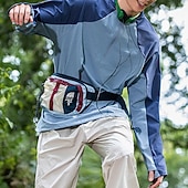 Недорогие Топы-Муж. Рубашка для туризма и прогулок Рубашка с застежкой-молнией на четверть Футболка с защитой от ультрафиолета Длинный рукав Верхняя часть На открытом воздухе УФ-защита от солнца Быстровысыхающий