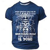 baratos Camisetas engraçadas para homens-Camiseta masculina babaca engraçada com gola redonda, roupa com estampa 3D, moda casual, manga curta, estilo clássico e legal