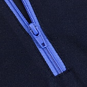 cheap Yoga Tops-Women's Fleece Workout Shirt Yoga Top Stand Collar Warm Quarter Zipper Long Sleeve Sports Solid Color Top For Gym Athletic Sports Activewear