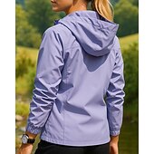 ieftine Jachete impermeabile-Pentru femei Αντιανεμικό Jachetă Softshell Μπουφάν πεζοπορίας În aer liber Impermeabil Rezistent la Vânt Îmbrăcăminte pentru drumeții Primăvară Toamnă Topuri Camping / Drumeții / Speleologie Alergat