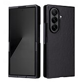 economico Cover Samsung-telefono Custodia Per Samsung Galaxy Piegatura a Z 7 Z Fold 6 Z Fold 5 Z Fold 4 Copertura Posteriore Resistente agli urti Retrò TPU Pelle PU