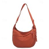 levne úschovna zavazadel a cestování-Dámská módní jednobarevná nylonová crossbody kabelka hobo, vodotěsná, lehká, ležérní, taška přes rameno, stylová, vysoce kvalitní, odolná, moderní, každodenní kabelka