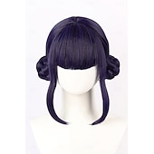 levne Anime paruky-Paruka Rumi pro cosplay, anime, kostým Zoey Mira, paruky s dlouhými rovnými vlasy pro ženy, halloweenské doplňky, rekvizity