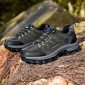 cheap Hiking Boots-Men's Durable Hiking Shoes with Anti-Slip Sole, Shock-Absorbing Outdoor Trekking Sneakers for Climbing, Camping and Travel