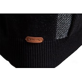 cheap Men's Elite Sweaters &amp; Cardigans-Men's Pullover Knit Regular Tops Check Pattern Crew Neck Cool Pullover School Vacation Clothing Apparel Spring Fall Dark Navy Purple S M L