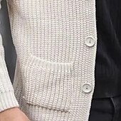 preiswerte Herren Strickjacke-Herren Pullover Kleid Pullover Strickjacke Strickpullover Gerippt Stricken Normale Oberteile Gestrickt Gerippt Einfach Kragenlos Mode Schals Lässig Alltagskleidung Bekleidung Herbst Winter Wei