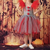 olcso Halloween jelmez lányoknak-joker bohóc pomni halloween jelmezek jelmez cirkusz farsangi jelmez cosplay gyerek lány karnevál mardi gras előadás buli színpad könnyű halloween jelmezek beöltöztetni