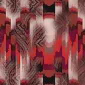 abordables Hoodies Ethniques Vintage-Homme Tribal Abstrait Imprimé bandana Élégant Ethnique manche longue À capuche Vêtements de rue Jaune Rouge Cordon de serrage Automne Hiver Designer