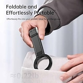 お買い得  スマホホルダー-磁気リング合金製携帯電話ホルダー調節可能なリング磁気バックル折りたたみ