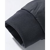 billiga Pojkars dunjacka och parka-Barn Pojkar Hoodiejacka Pufferjacka Ytterkläder Ensfärgat Långärmad Dragkedja Ficka Täcka Utomhus Dagligen Svart Grå Vinter 4 år +