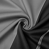 baratos Polo havaiano masculino-Homens Abstrato Linha Pólo Manga Curta Camisas polo Camisas de colarinho Casual Recorrer Ao ar livre Roupa Esportiva Roupa Diária Bolsos Impressão 3D Botões Verão Castanho Escuro Cinzento