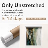 baratos Pinturas de Paisagens-Pintura a óleo original de montanha sobre tela 3D, arte verde, pintura minimalista de paisagem, textura abstrata, arte de parede verde, decoração de parede grande