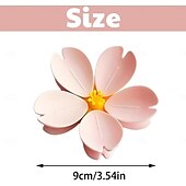 cheap Fruit &amp; Vegetable Tools-2pcs Cherry Blossom Magnetic Bag Clips Reusable Pink Flower Food Storage Clamp Decorative Plastic Hexagon-Shaped Fridge Magnet for Kitchen, Office, and Home Decor