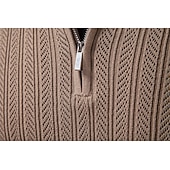 זול סוודרים וקרדיגנים אליטיסטיים לגברים-בגדי ריקוד גברים סוודר סוודר לִסְרוֹג חולצות רגילות סרוג כפתורים צבע אחיד צווארון מתקפל וינטאג' יום יומי בית הספר בית ביגוד אביב סתיו שחור חאקי S M L